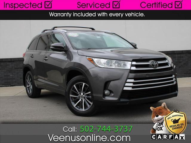 2017 toyota highlander xle