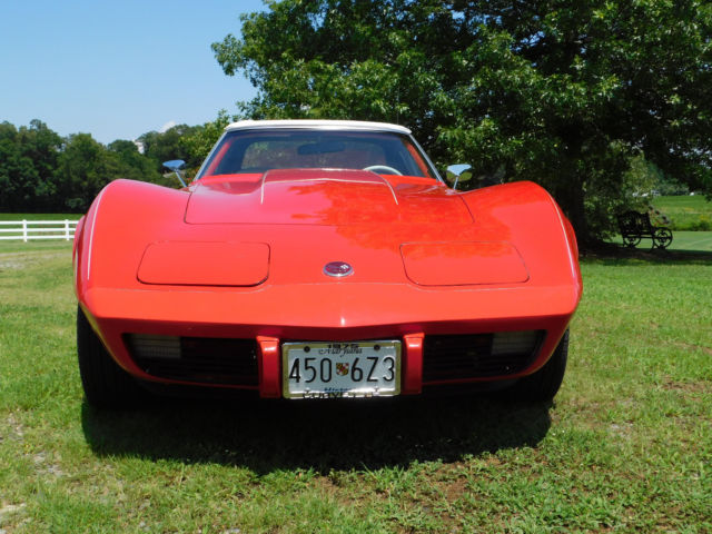 1975 chevrolet corvette conv. w/hardtp, #'s match, a/c, auto, ex. con.(video)