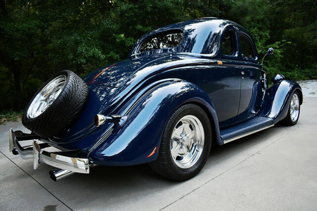 1935 ford 5-window coupe * original steel body * leather airride ac