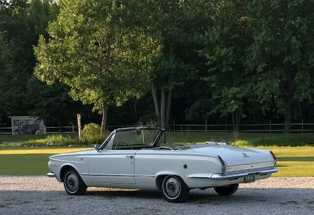 1964 plymouth valiant convertible 273 v8 barn find