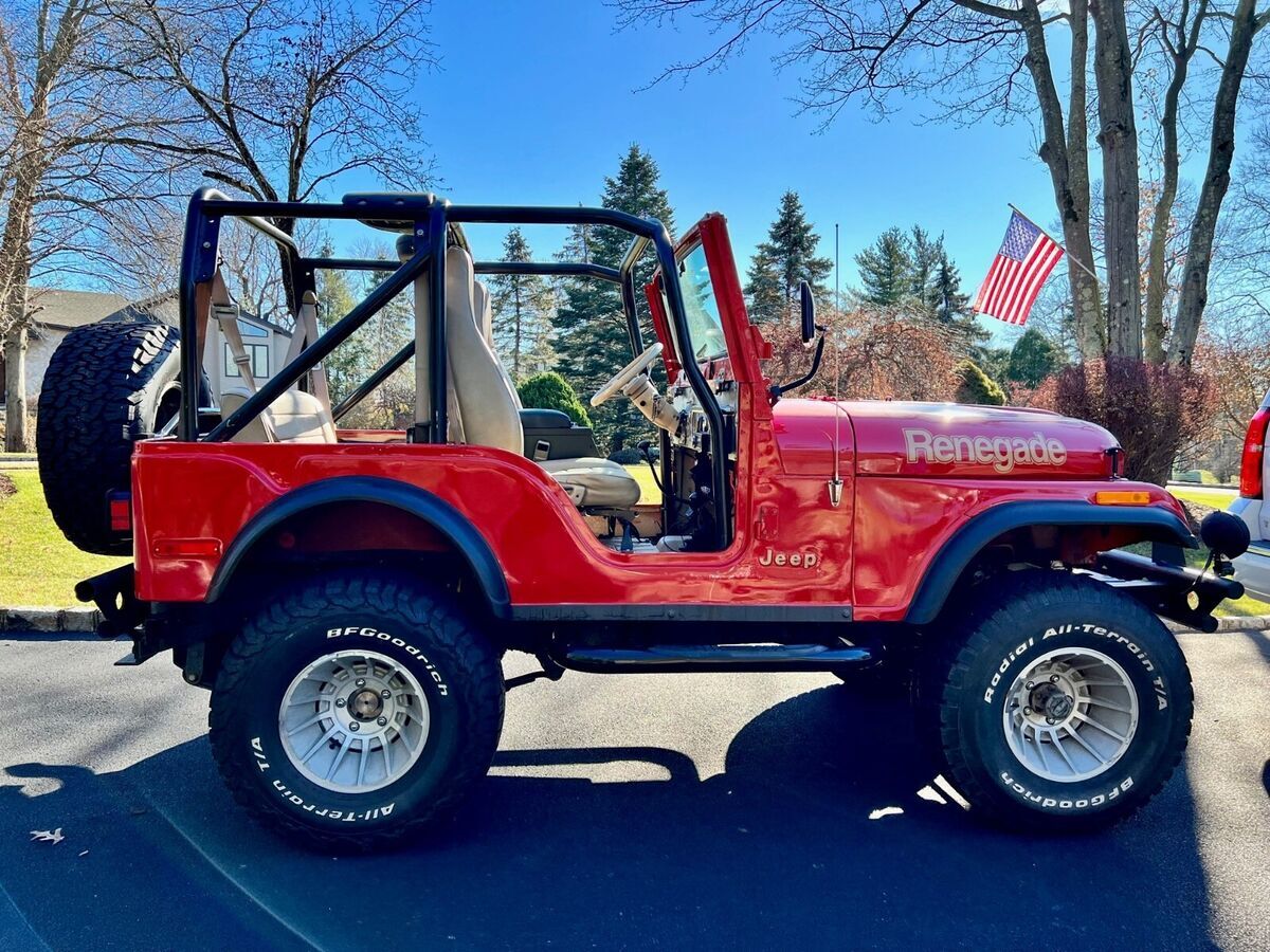 jeep cj5, 1974 body tub, 1977 frame, 4.2 liter block, 4.0 liter head and mpfi