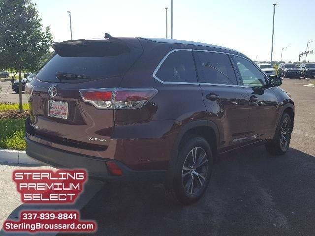 used 2016 toyota highlander xle v6 broussard, la 70518 for sale in broussard, louisiana