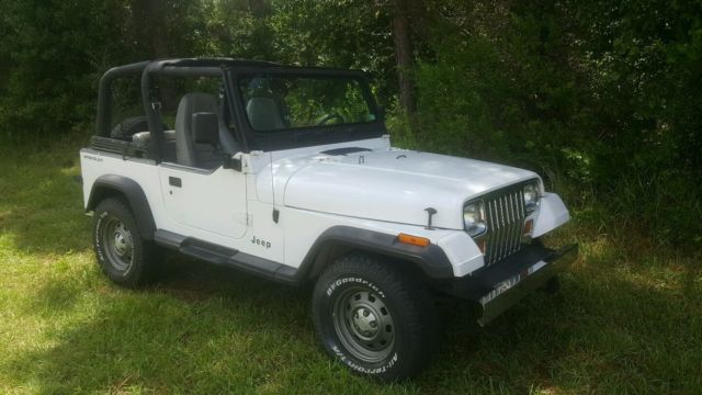 1993 jeep wrangler 4x4 6cyl one owner no rust clean yj 4wd