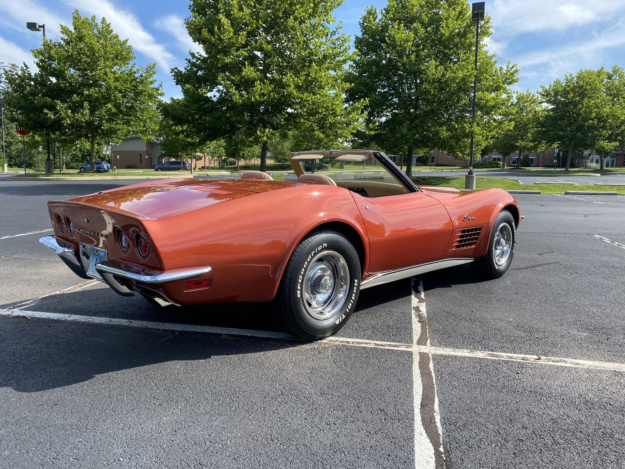 1970 chevrolet corvette lt-1 convertible