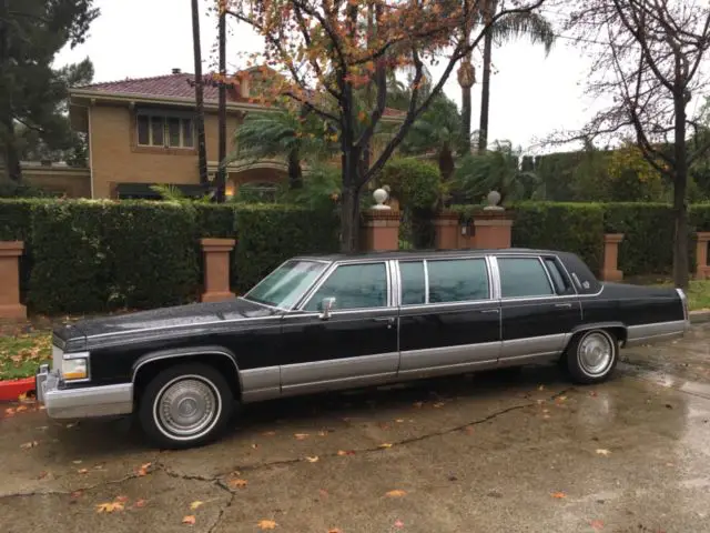 1991 cadillac brougham limousine