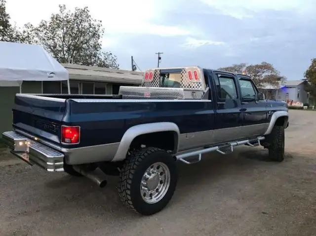 1979 chevrolet k-30 crew cab 4x4 1995 cummins conversion twin turbo diesel ca