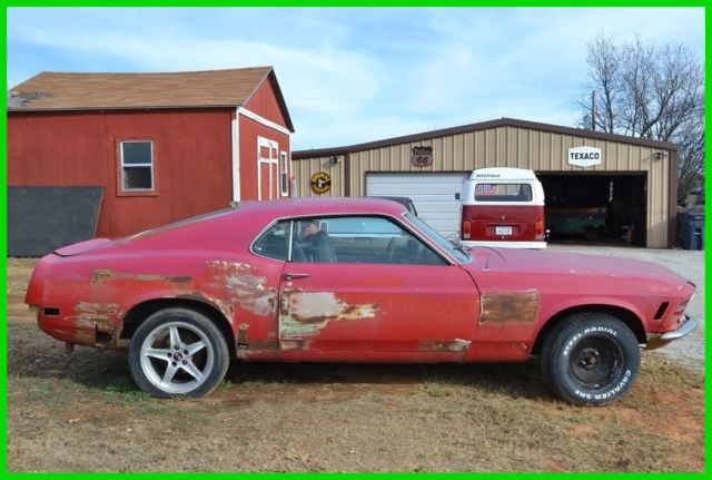 1970 ford mustang fastback project, no reserve, 351c v8