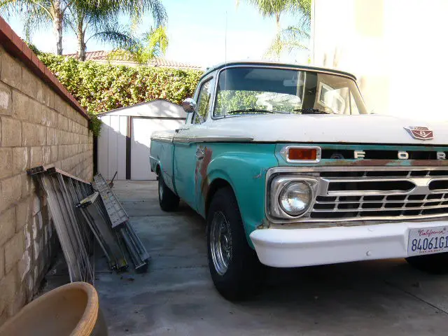 1966 ford f-100 pickup base 5.8l