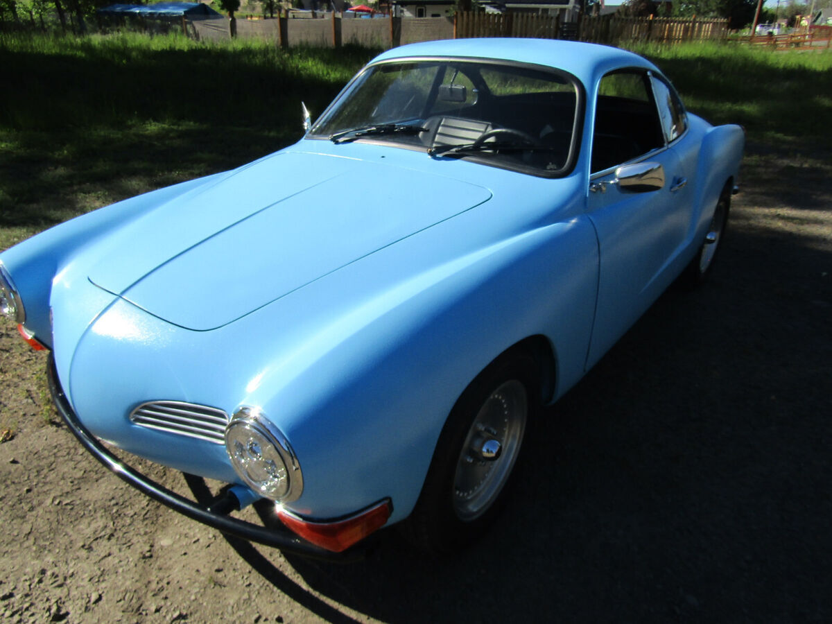 1973 karmann ghia runs and drives very clean and well cared for, chrome dress up