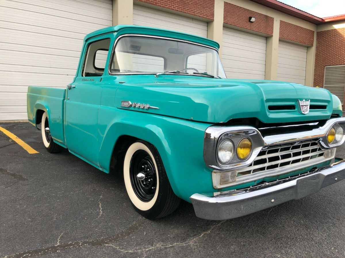 1960 ford f100 short bed upgraded engine and transmission