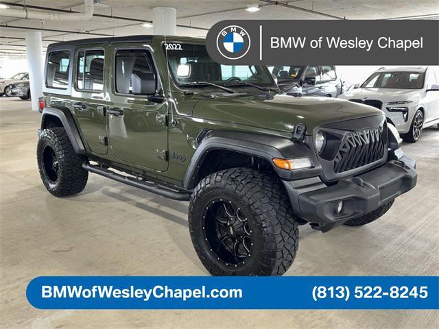 2022 jeep wrangler unlimited sport
