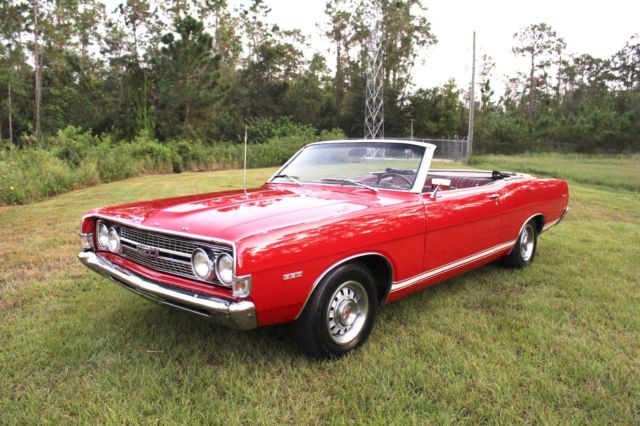 1968 ford torino gt convertible rare 390 big block y code 77 + pictures must see