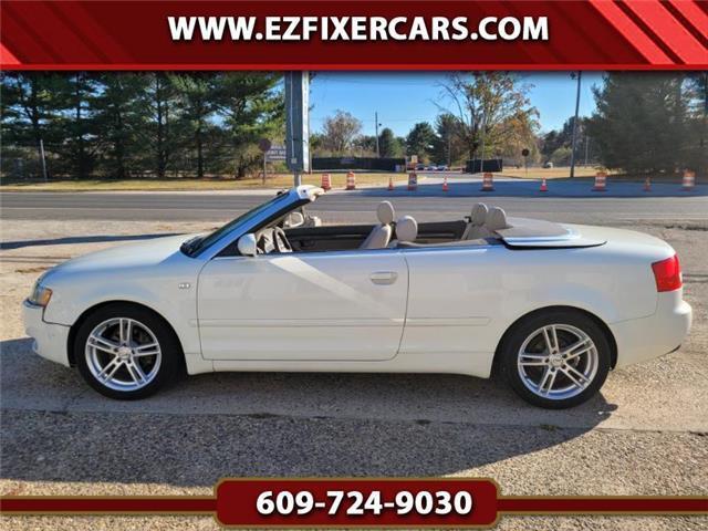 2005 audi a4 1.8t convertible clear title rebuildable