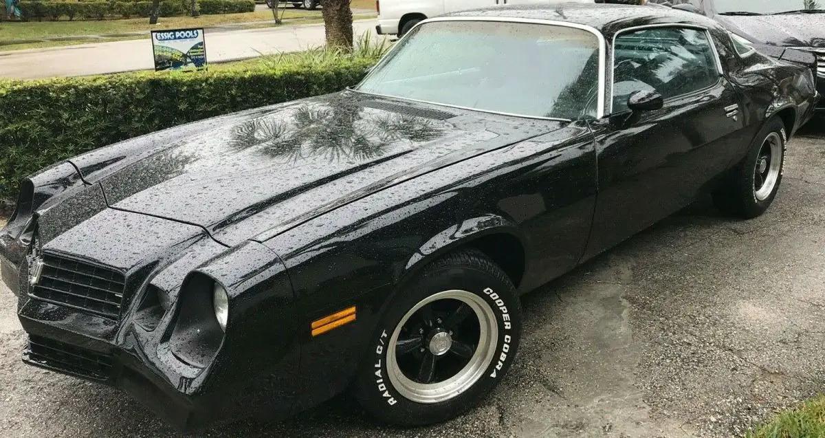 1979 chevrolet camaro black 305 8 cylinders
