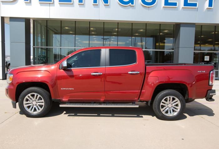 used 2015 gmc canyon 4x4 crew cab slt duncan, ok 73533 for sale in duncan, oklahoma