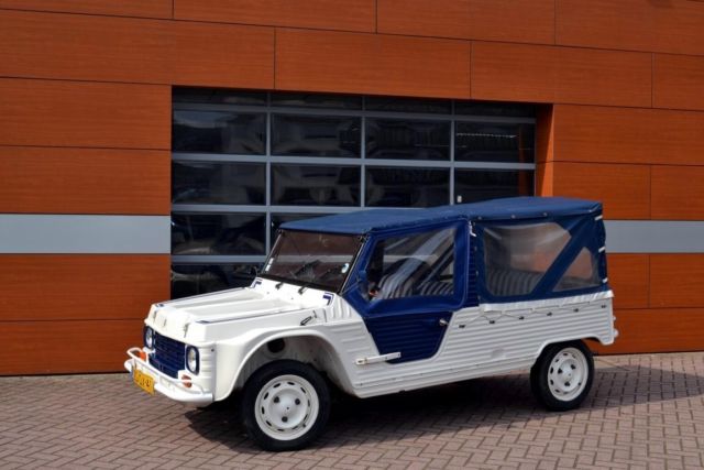 1985 citroën mehari azur 4 seats full convertible two tone collectors car rare!