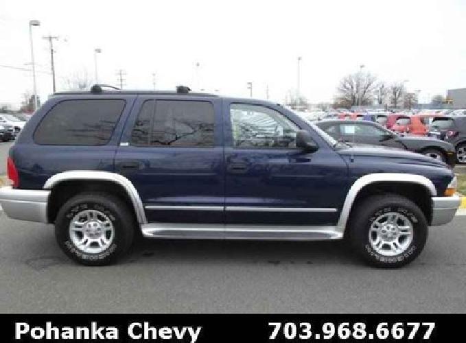 2002 dodge durango slt plus in chantilly, va