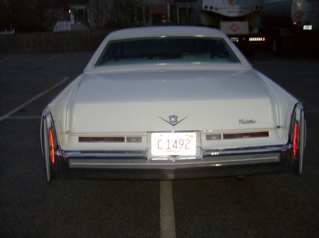 1974 cadillac deville 4door white on white leather