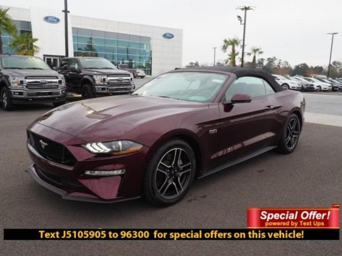 2018 ford mustang gt premium gt premium 2dr convertible for sale in hattiesburg, mississippi