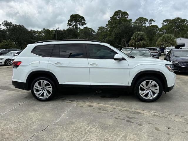 2021 volkswagen atlas 3.6l se w/technology