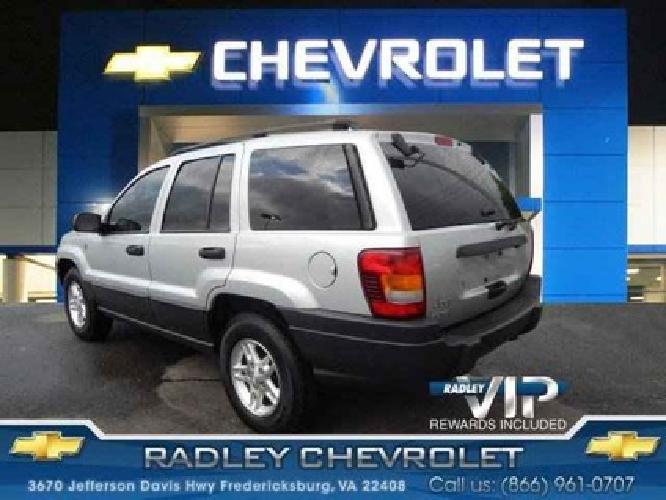 2004 jeep grand cherokee laredo in fredericksburg, va