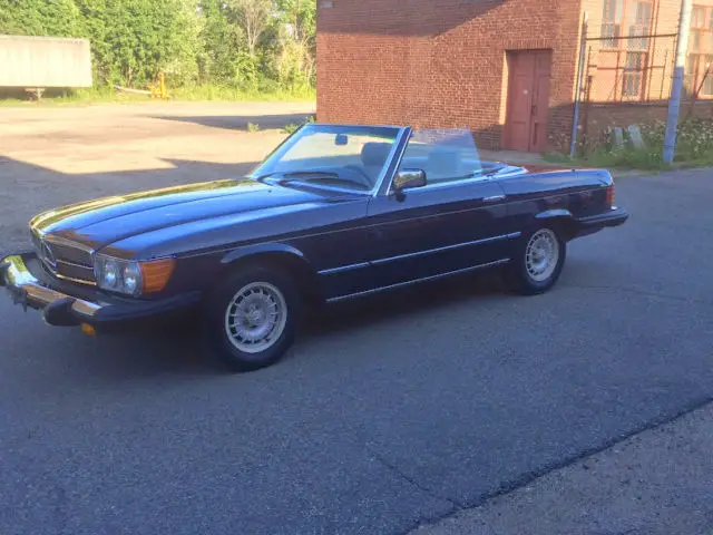 1984 mercedes 380 sl convertible r107