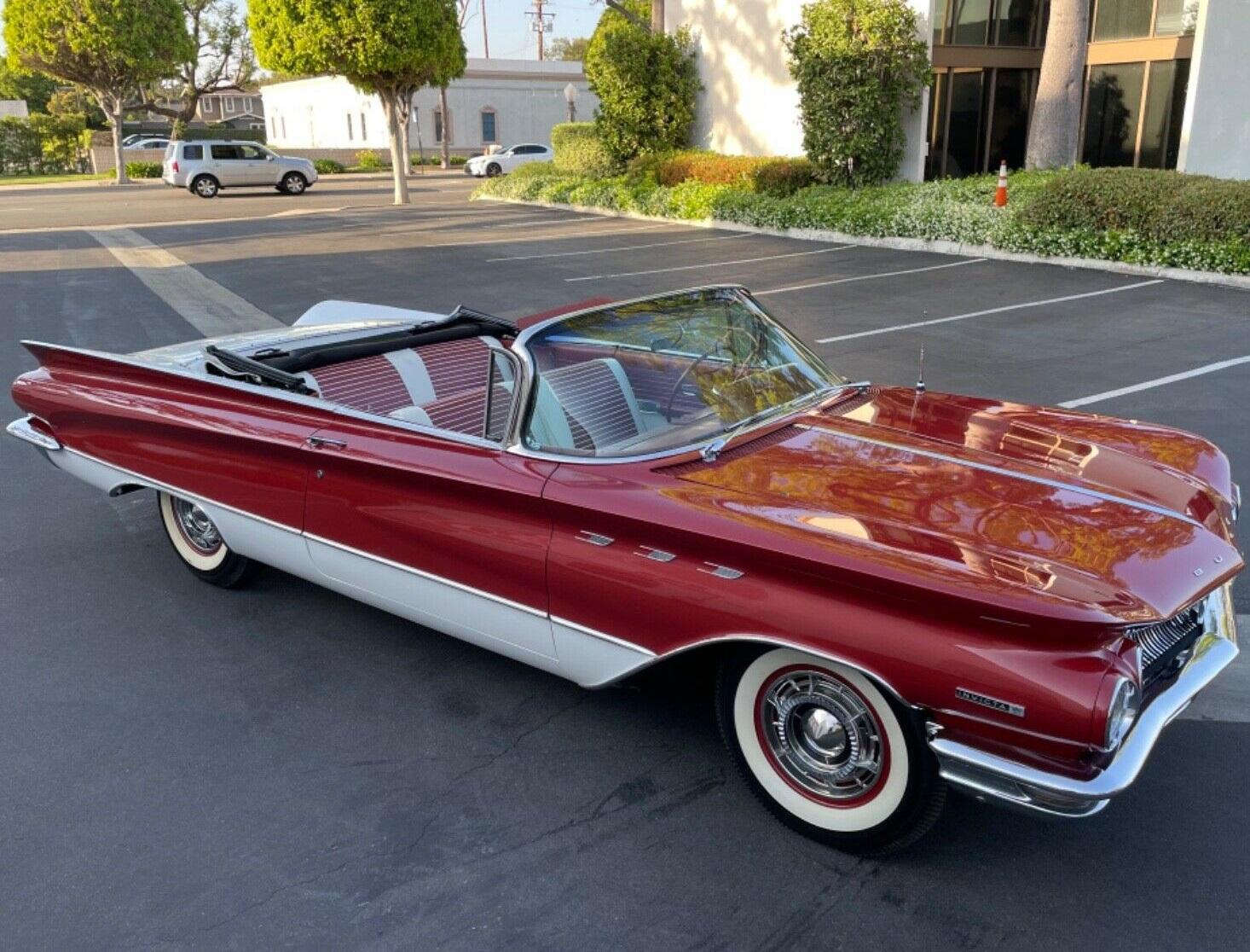 1960 buick invicta convertible 445 wildcat v8 with 3 speed column shift