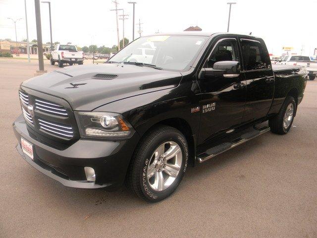 certified 2016 ram 1500 4x4 crew cab sport hutchinson, ks 67502 for sale in hutchinson, kansas