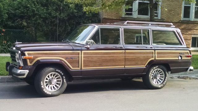 vintage wagoneer with lots of soul