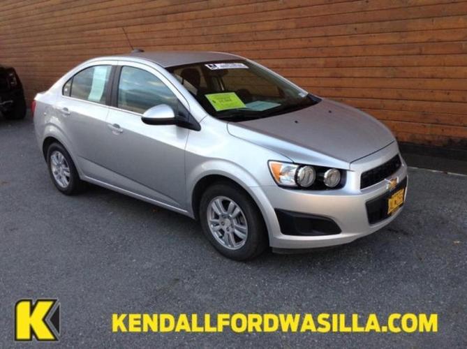 2016 chevrolet sonic lt manual lt manual 4dr sedan for sale in wasilla, alaska