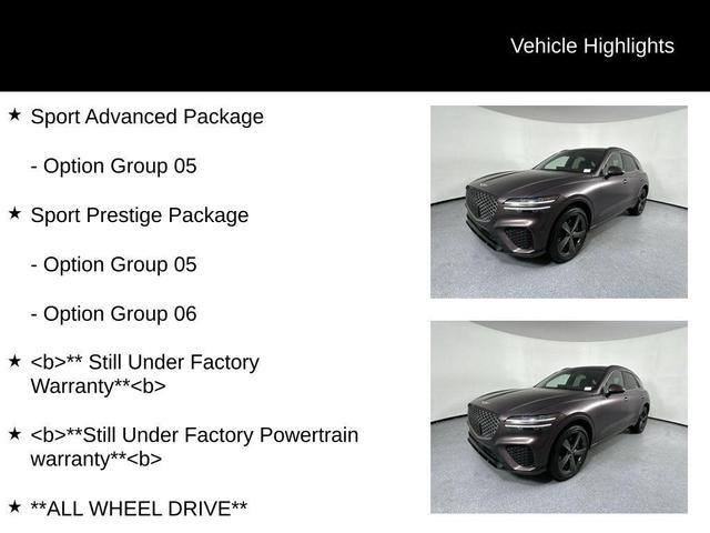 2022 genesis gv70 3.5t sport