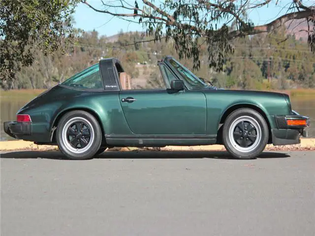 1983 porsche 911 sc 62,600 miles moss green fully serviced like new
