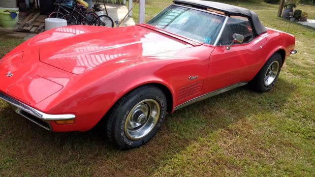 1972 corvette stingray convertable
