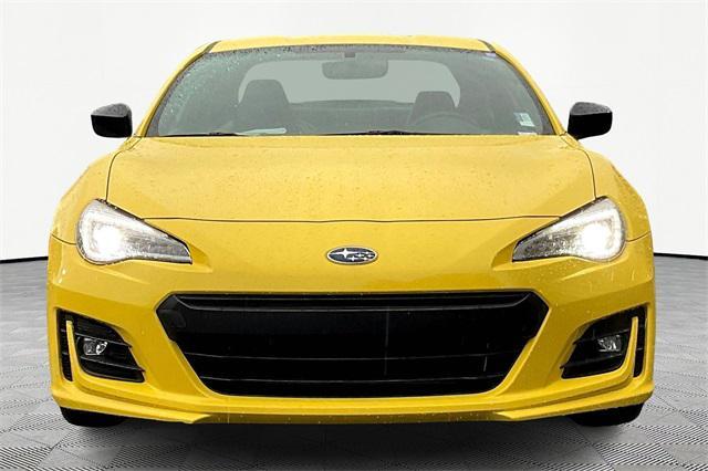 2017 subaru brz series. yellow