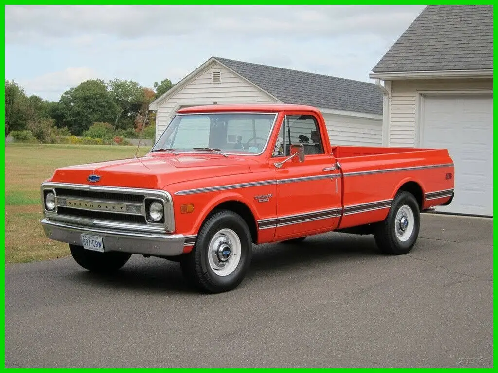 1969 chevrolet c-20 custom camper 350 v8 bored turbo 400 3-spd auto 54,000 mi