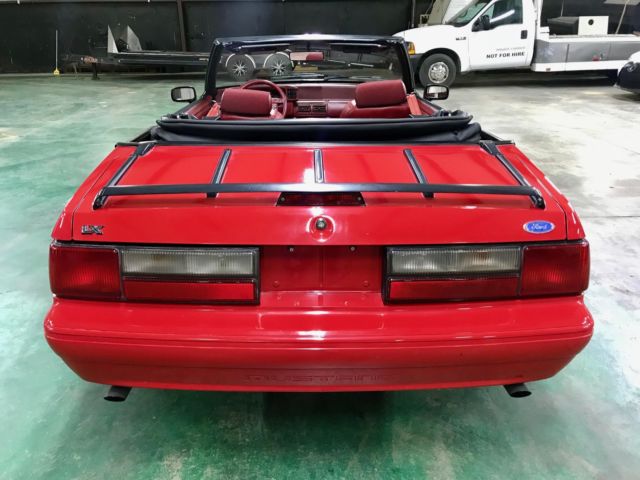 1992 ford mustang lx 5.0 convertible 18k miles
