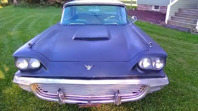 the classic 1959 ford thunderbird - running, driving, no reserve