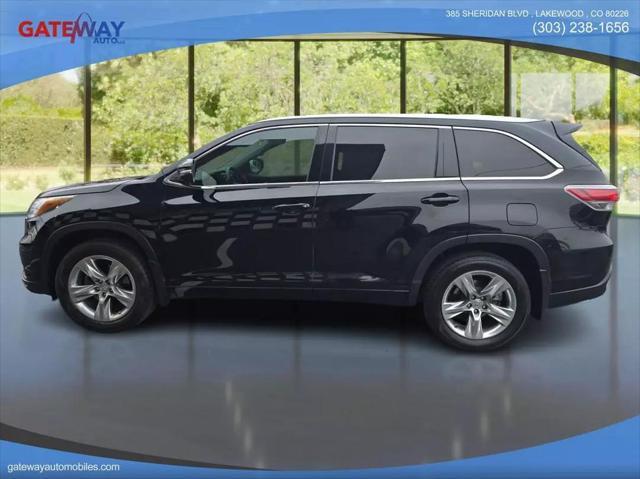 2014 toyota highlander limited