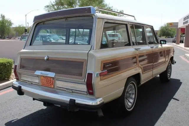 1984 jeep grand wagoneer limited 4x4 95609 miles almond beige suv 5.9l 360 cu i