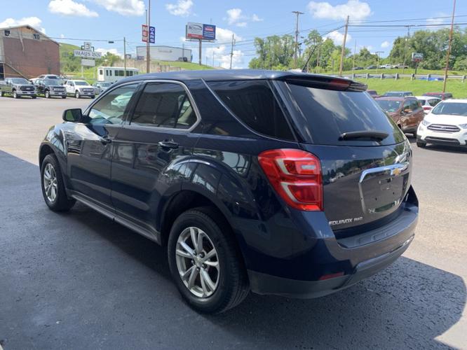 used 2017 chevrolet equinox awd ls fairmont, wv 26554 for sale in bellview, west virginia