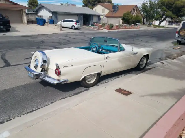 1956 ford tbird convertible thunderbird duel carburetor hard top soft top 1955