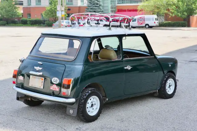 vintage brg rally mini cooper