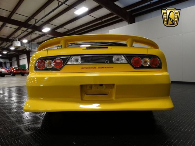 custom 1990 nissan 240 sx se hatchback - screamin' yellow - one of a kind
