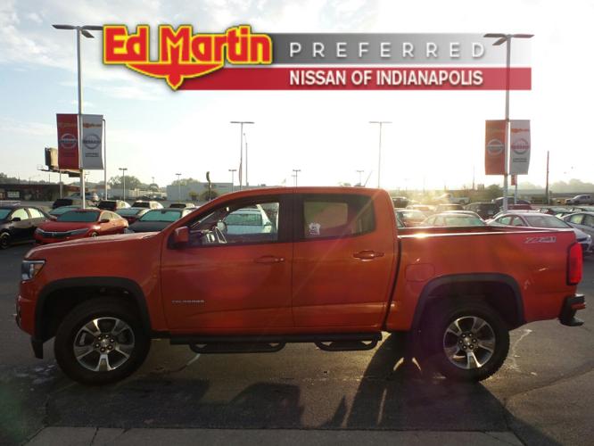 used 2016 chevrolet colorado 4x4 crew cab z71 indianapolis, in 46219 for sale in indianapolis, indiana