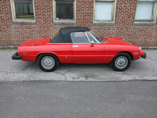 alfa romeo valance spider