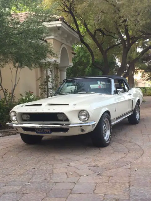 0riginal authentic 1968 shelby gt500 convertible 4 speed factory car