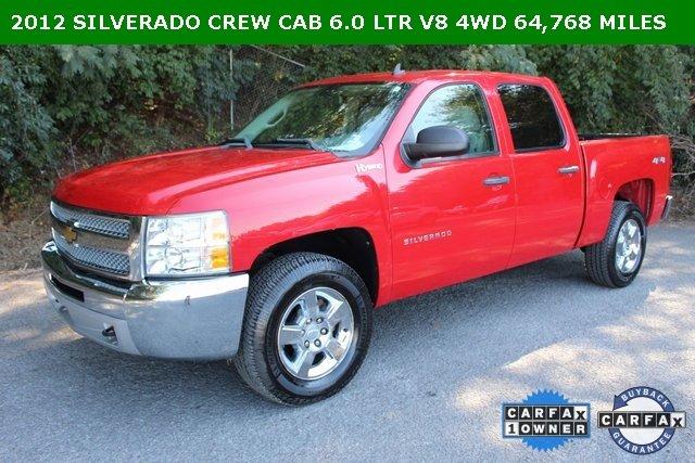 used 2012 chevrolet silverado 1500 4x4 crew cab hybrid knoxville, tn 37912 for sale in knoxville, tennessee