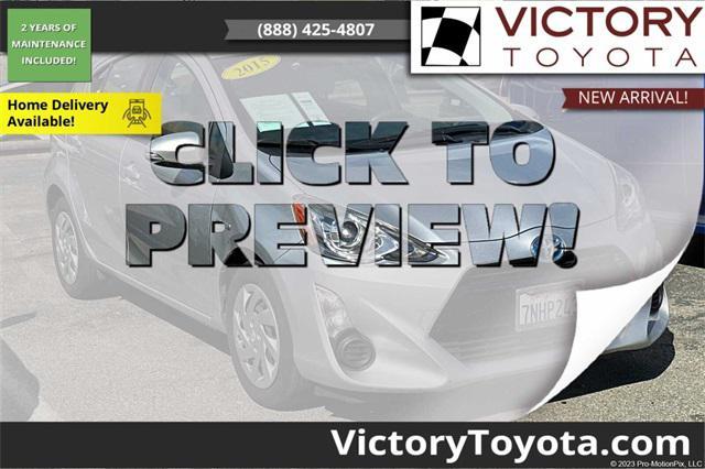 2015 toyota prius c three