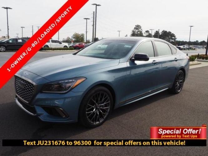 2018 genesis g80 3.3t sport 3.3t sport 4dr sedan for sale in hattiesburg, mississippi