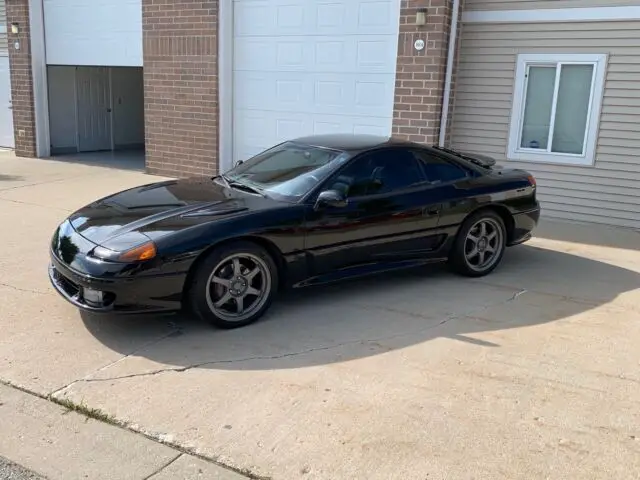 1992 dodge stealth hatchback black r/t turbo